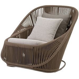 Scaun relaxare LIVINTWIST Belvedere, 103.4 x 111.2 x 32.5 cm, camel