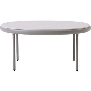 Masa terasa LIVINTWIST Scala, aluminiu, 78.5 x 78.5 x 35 cm, kaki