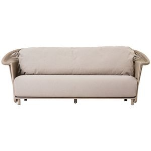 Canapea terasa LIVINTWIST Crown B1, aluminiu, 220 x 111.2 x 82.5 cm, bej