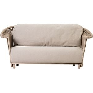 Canapea terasa LIVINTWIST Crown B 5, aluminiu, 176 x 81 x 82.5 cm, bej