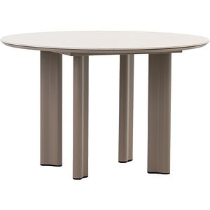 Masa terasa ARTITURE Scroll 5, aluminiu, 120 x 75 cm, camel