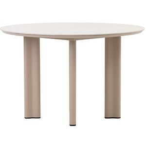 Masa terasa ARTITURE Scroll 2, aluminiu, 120 x 75 cm, camel