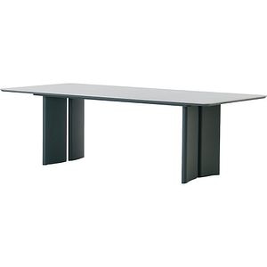 Masa terasa LIVINTWIST Victory, aluminiu, 240 x 110 x 75 cm, verde