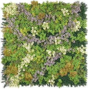 Panou gard Moss Lands, 100 x 100 cm, multicolor