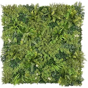Panou gard Wild Moss, 100 x 100 cm, verde