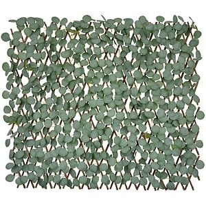 Panou gard Eucalyptus Leaves, 180 x 90 cm, verde