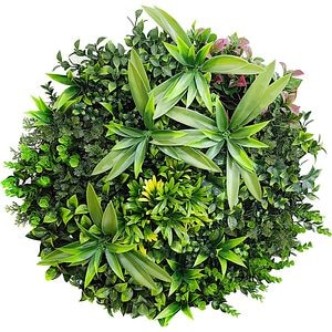 Rama decorativa cu plante artificiale MYRIA Fireworks, D80 cm