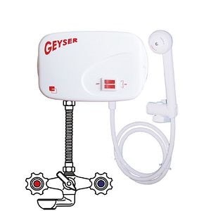 Incalzitor instant electric, cu afisaj Led, 5000 W  Geyser