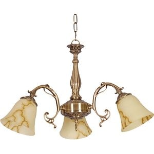 Lustra KLAUSEN KARINA, 3x60W, metal-sticla