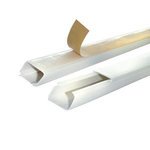 Canal cablu cu banda adeziva, 25 x 16 x 2000 mm, alb 