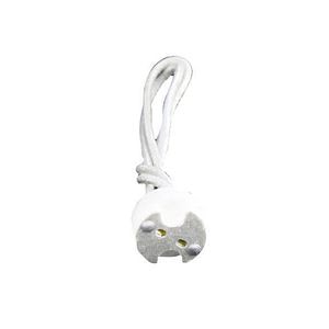 Soclu portelan 12V/50W pentru bec halogen 15 cm