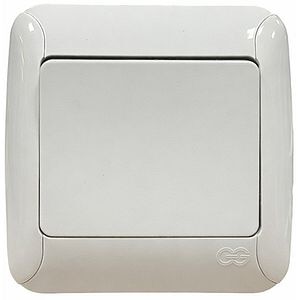 Intrerupator FANTAZI, incastrat, 10A, alb