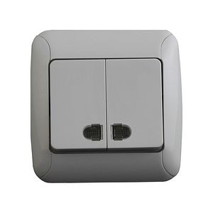 Intrerupator cu LED, 10 A, 220 V, alb  •  Gunsan Fantazi