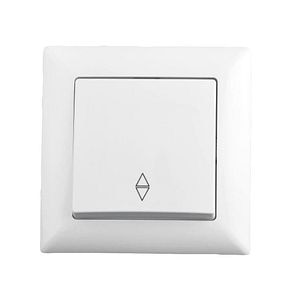 Intrerupator scara, 10 A, 220 V, alb  Gunsan Visage