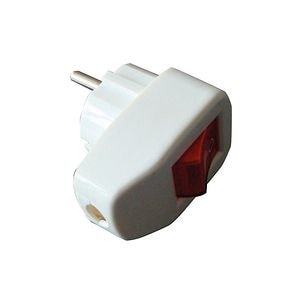 Stecher SUCO cu intrerupator 16A  220V