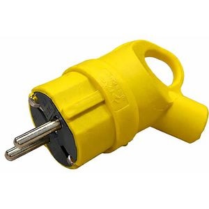 Stecher VISION BS-311G, 3500W, 16A, IP20, galben