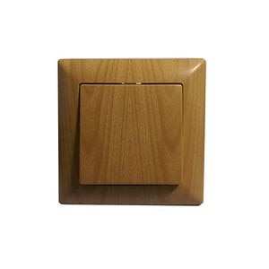 Intrerupator simplu, 10 A, 220 V, arțar • Gunsan  Visage