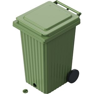 Europubela WAVE, cu evacuare, plastic, 240 l, verde