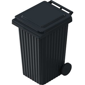 Europubela WAVE, plastic, 240 l, gri inchis