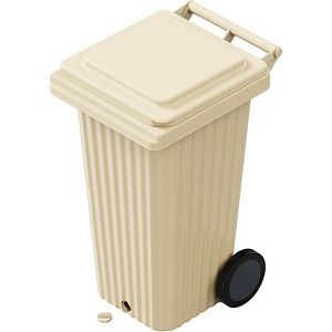 Europubela WAVE, cu evacuare, plastic, 120 l, galben