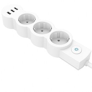 Prelungitor STRAKE 619, 3 prize, 5m, alb