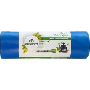 Saci menajeri ECOFRIEND 7933, 120 l, 10 bucati/rola