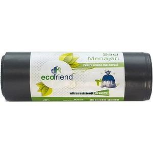 Saci menajeri ECOFRIEND 4970, 60 l, 15 bucati/rola