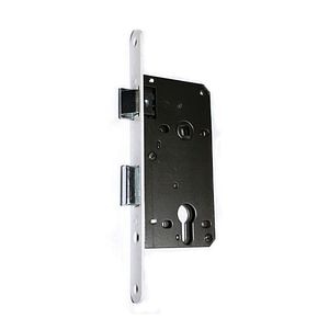 Broasca incastrabila Yale, usa lemn, cilindru, 43 x 54 mm, alba 