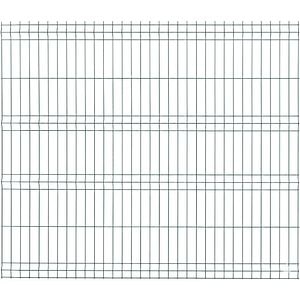 Panou de gard bordurat DIAL, 173 x 201 x 6.25 cm, 4.2 mm, gri