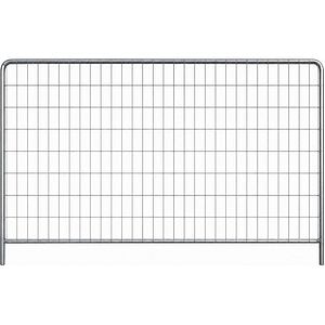 Panou gard temporar Dial, 325 x 200 cm, zinc
