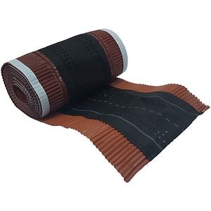 Banda coama BILKA, 23cm x 5m, caramiziu