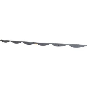 Banda etansare coama BILKA, 1m x 5cm, negru