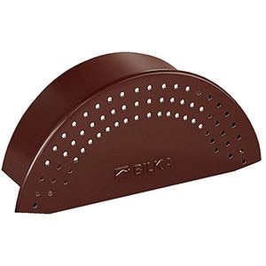 Capac coama BILKA, maro lucios (RAL 8017), 0.5 mm, 20 x 16.5 cm