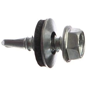 Surub autoforant hexagonal BILKA, 4.8  x 19mm, otel, 250buc, argintiu