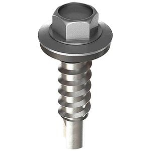Surub autoforant hexagonal BILKA, 4.8  x 20mm, otel, 250buc, argintiu