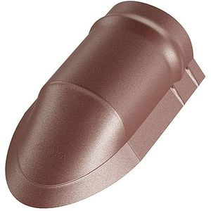 Element inchidere coama mica BILKA, maro mat (RAL 8017), 0.5 mm, 35 x 23 cm