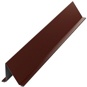 Opritor zapada BILKA, maro lucios (RAL8017), 2000 x 208 x 0.4 mm