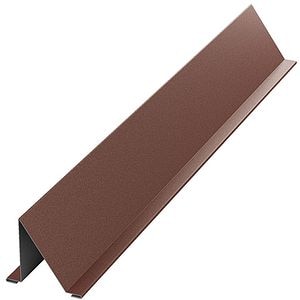 Opritor zapada BILKA, maro mat (RAL8017), 2000 x 208 x 0.4 mm