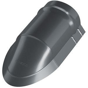Element inchidere coama mica BILKA, gri vopsit (RAL 7016), 0.5 mm, 35 x 23 cm