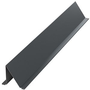 Opritor zapada BILKA, gri lucios (RAL7016), 2000 x 208 x 0.4 mm