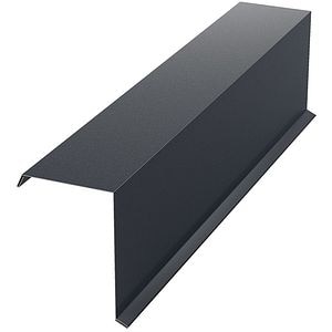 Bordura fronton BILKA, gri mat (RAL7016), 2000 x 312 mm x 0.4 mm