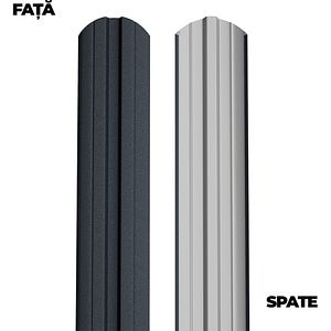 Sipca gard BILKA Berna, 0.40 mm 1.75 ml, metal, gri mat