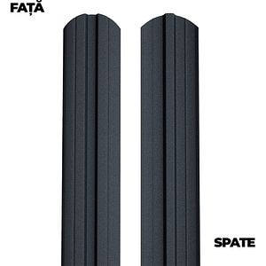 Sipca gard BILKA Berna, 0.40 mm 1.75 ml, metal, gri dublu vopsit mat