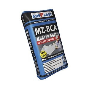 Mortar adeziv in strat subtire, 25 kg  •  Adeplast BCA MZ