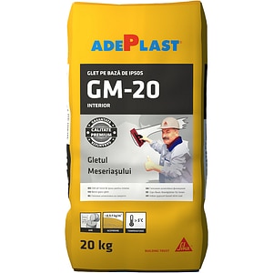 Glet Adeplast GM-20 Gletul Meseriasului, 20 Kg