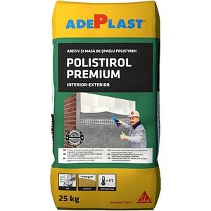 Adeziv polistiren Adeplast Polistirol Premium, interior/exterior, 25Kg