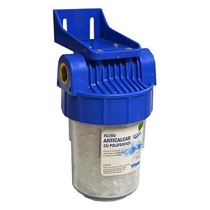 Kit filtru anticalcar 5" d3.4 polifosfati • Valrom Aquapur