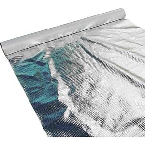 Bariera vapori aluminiu REFLEX BVAL90, 1.5 x 50 m, 75 mp, polietilena, gri metalic