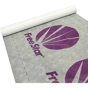 Folie difuzie acoperis FREE FOIL Roof D 150, 1.5 x 50 m, 75 mp, polipropilena, gri deschis