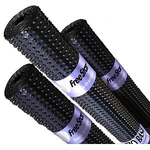 Membrana cramponata fundatie HDPE, 2.5 x 20 m, 50 mp, 400 microni, negru